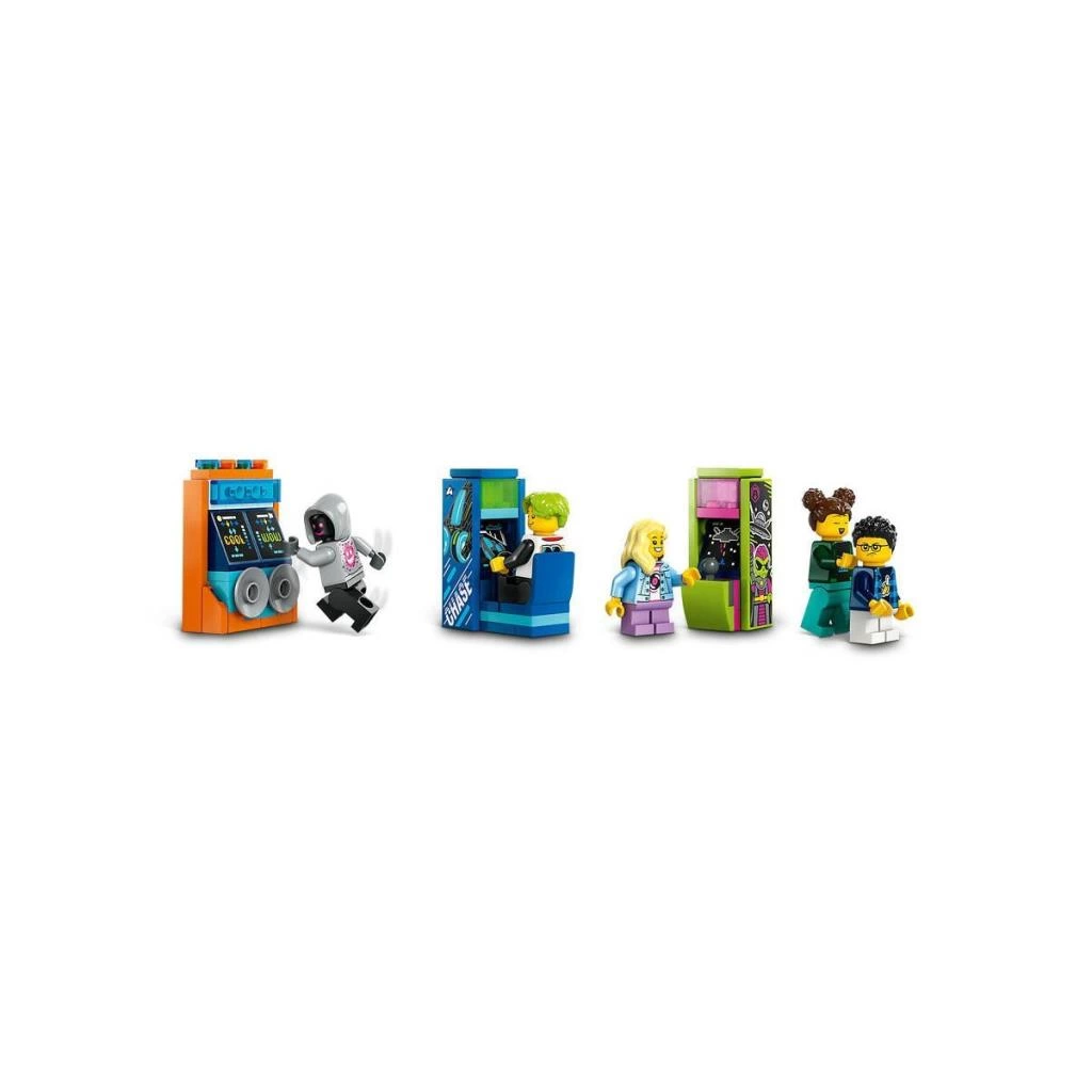 60421 Lego City Robot Dünyası Hız Treni Parkı 986 parça +8 yaş - Görsel 4