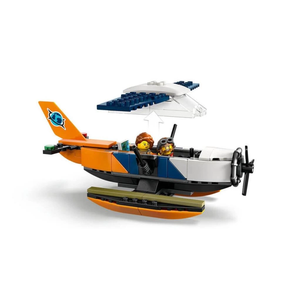 60425 Lego City Orman Kaşifinin Deniz Uçağı 177 parça +6 yaş - Görsel 5
