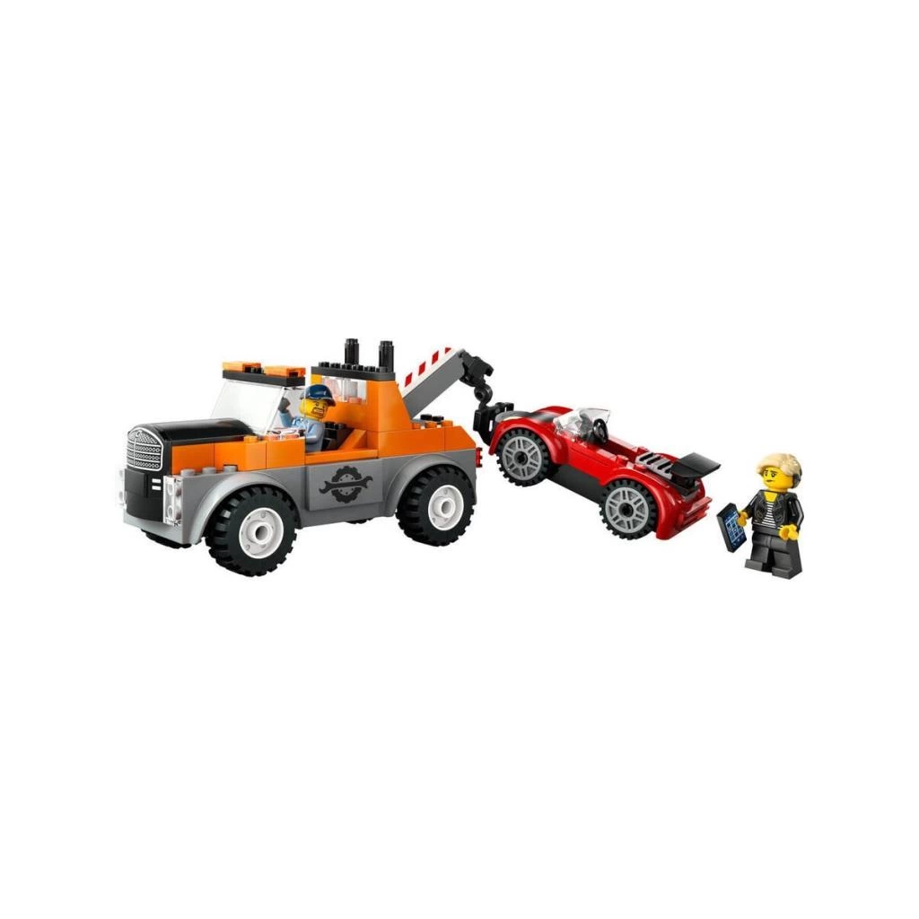 60435 Lego City Çekici Kamyon ve Spor Araba Tamiri 101 parça +4 yaş - Görsel 2