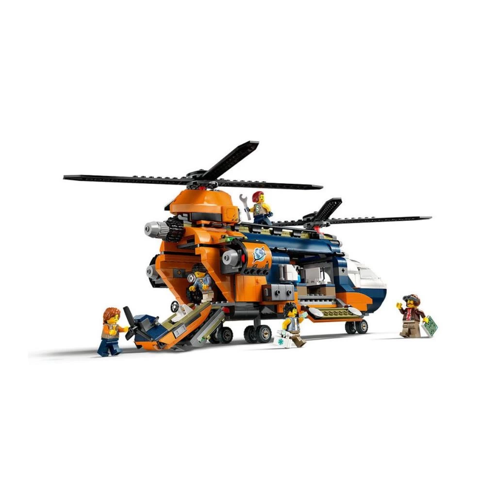 Çocuk 60437 Lego City Orman Kaşifinin Helikopteri Kamp Yerinde 881 parça +8 yaş - Görsel 4