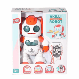 Çocuk 606-30 Kumandalı Programlanabilir Disk Atan Akıllı Robot -Birliktoys