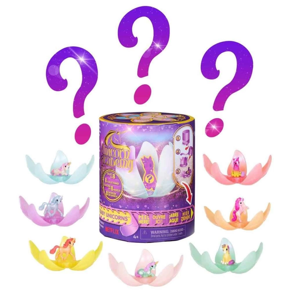 Unicorn Academy Unicorn Figürü, Çocuklar İçin Sevimli ve Eğlenceli Figür Oyun Seti - Görsel 5