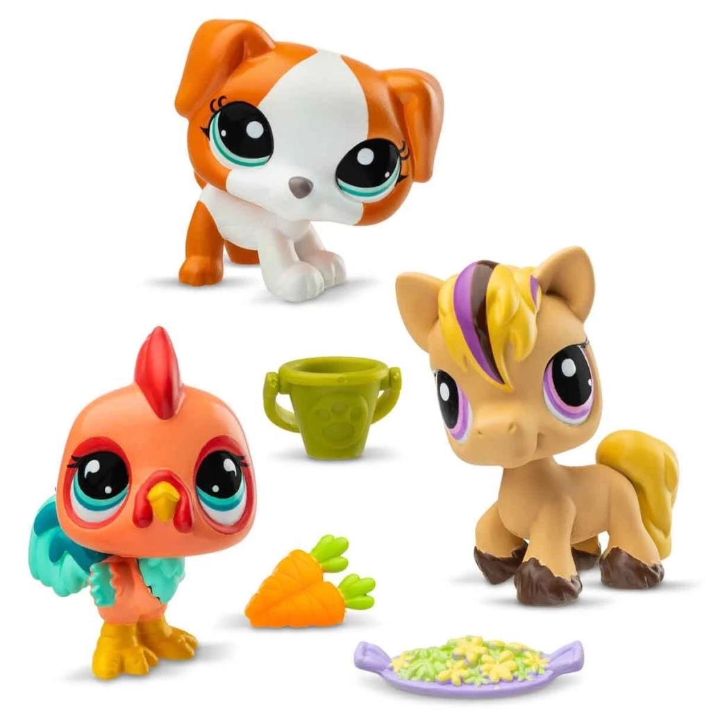 Eğitici Çocuk 6469 SUN-Littlest Pet Shop Minişler 3’lü Figür Setİ - Görsel 3