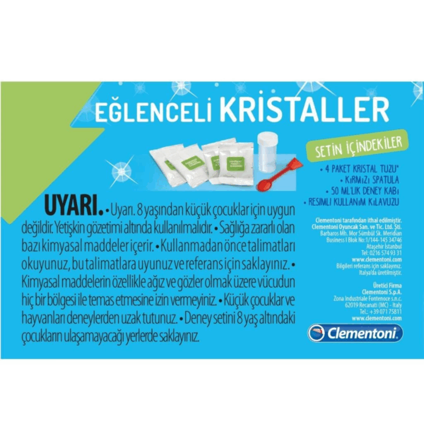 64965 Eğlenceli Kristaller - Kristal Yapımı - Bilim ve Oyun +8 yaş - Görsel 3