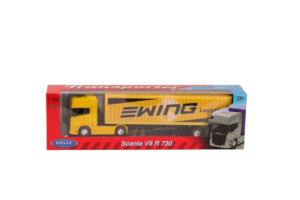 Eğitici Oyuncak 68021SS-F-GW WELLY 1 64 SCANIA R730 TRAILER 48