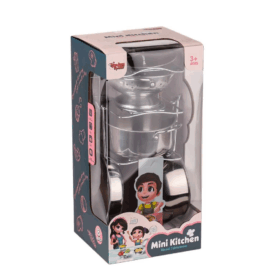 Çelik Tencere Tava Seti 7 Parça Eğitici Mutfak Seti Çocuklar İçin