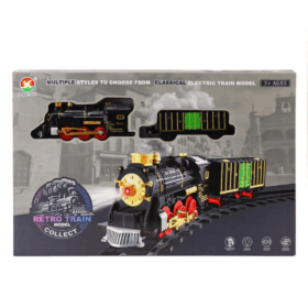 Çocuk 699-69A Sesli Işıklı Şarjlı Dumanlı Tren Seti -Karsan Oyuncak