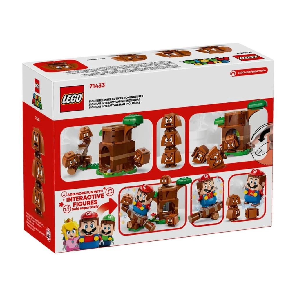 Çocuk 71433 Lego Super Mario Goomba Oyun Parkı Ek Macera Seti 173 parça +7yaş - Görsel 4
