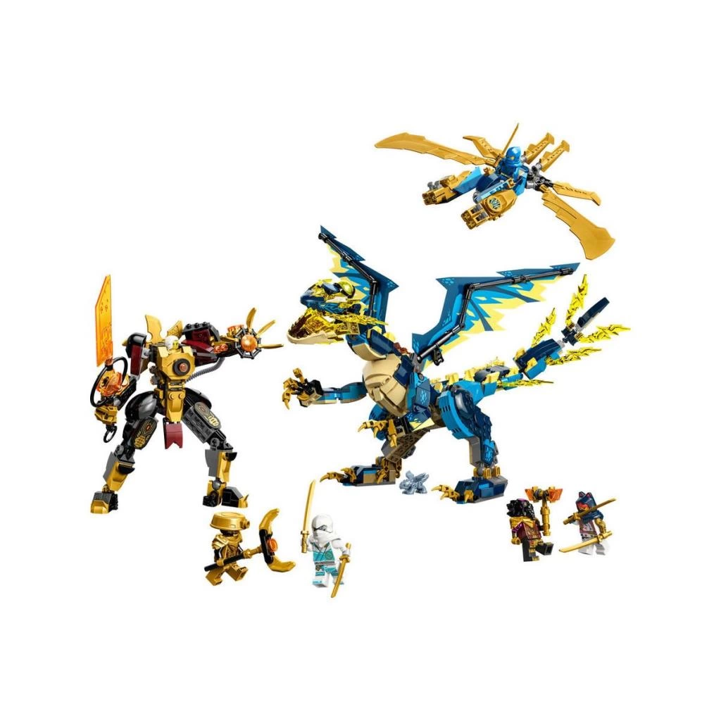 Çocuk 71796 ® Ninjago® - Elemental Dragon The Empress Robotu'na Karşı 1038 parça +9 yaş - Görsel 2