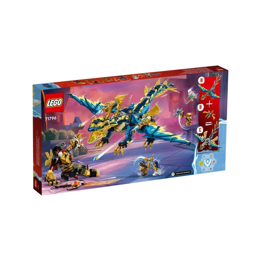 Çocuk 71796 ® Ninjago® - Elemental Dragon The Empress Robotu'na Karşı 1038 parça +9 yaş - Görsel 4