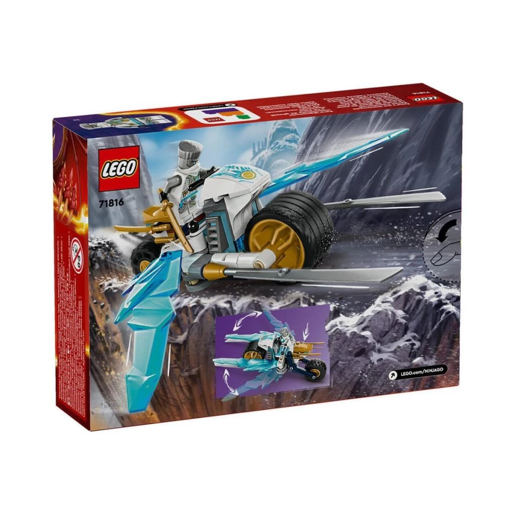 71816 Lego Ninjago Zanein Buz Motosikleti 84 parça +7 yaş - Görsel 4