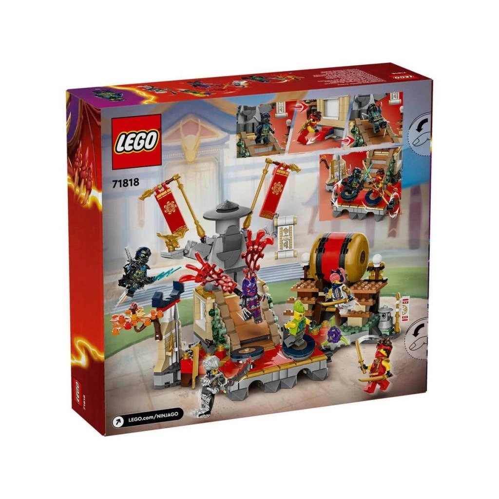 71818 Lego Ninjago Turnuva Savaş Arenası 659 parça +7 yaş - Görsel 5