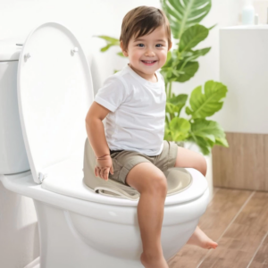 Eğitici Oyuncak 7188 YÜKSEK ARKALIKLI TUVALET ALIŞTIRMA ADAPTÖRÜ RELAX BEJ