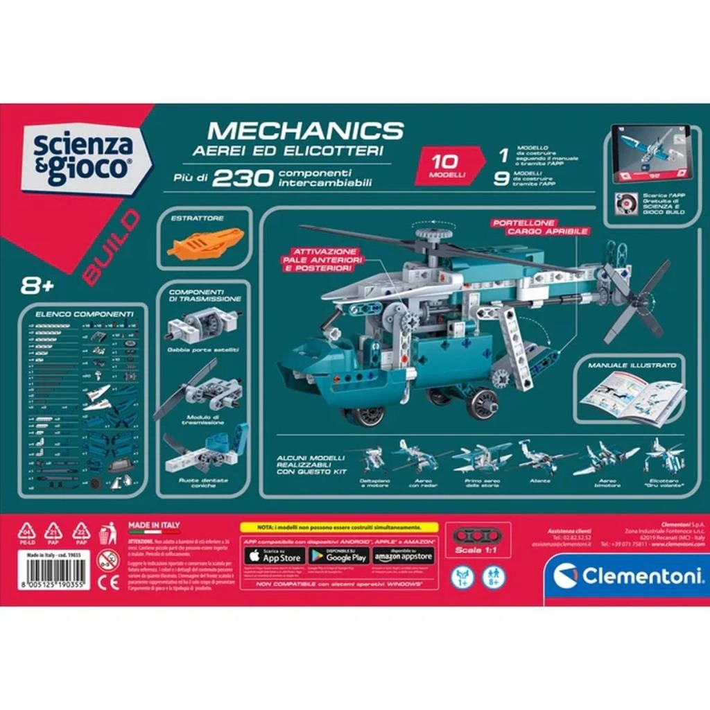 Çocuk 75028TR Mekanik Laboratuvarı - Uçaklar ve Helikopterler - Görsel 5