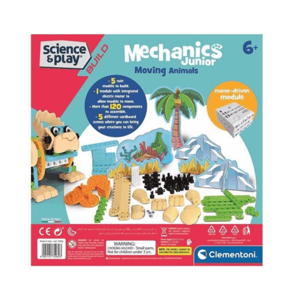 Çocuk 75060TR Mechanics Junior Hareketli Hayvanlar- Mekanik Lab. /BilimveOyun +8 yaş - Görsel 2