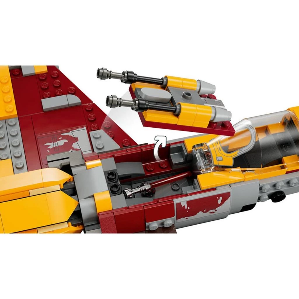 Çocuk 75364 ® Oyuncak™ New Republic E-Wing™ vs. Shin Hati's Starfighter™ 1056 parça +9 yaş - Görsel 5