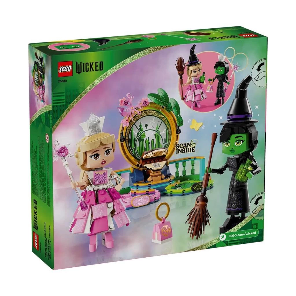 Çocuk 75682 Lego Wicked - Elphaba ve Glinda Figürleri 558 parça +10 yaş - Görsel 5