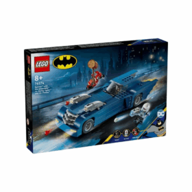 Çocuk 76274 Lego Marvel Batmobile Batman Harley Quinn ve Mr. Freeze 435 parça +8 yaş