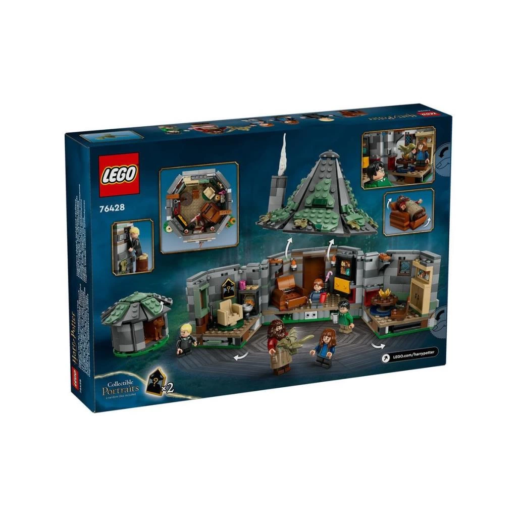 76428 Lego Harry Potter - Hagridin Kulübesi:Beklenmedik Ziyaret 896 parça +8 yaş - Görsel 4