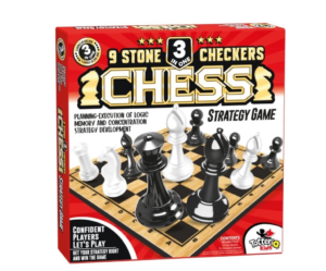 Eğitici Çocuk 8225 SATRANÇ 9 TAŞ DAMA