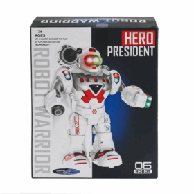 Çocuk 827-1 Sesli ve Işıklı Robot -Limon Oyuncak