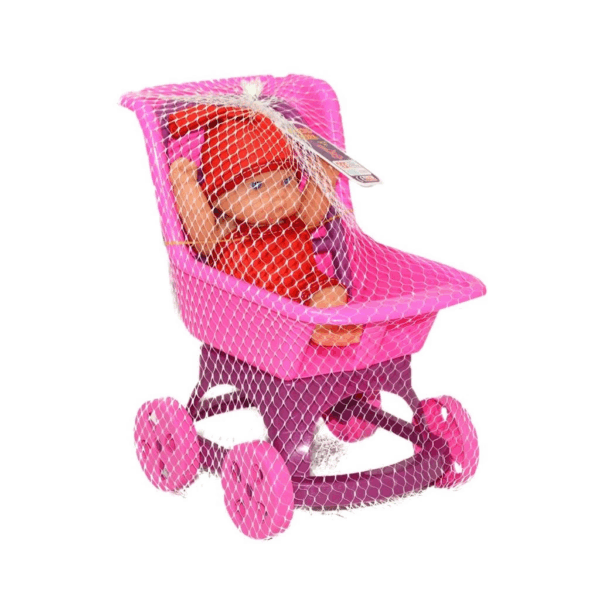 Çocuk 851 Efe Toys, Pusetli Bebek - Görsel 2