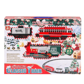 Çocuk 8513A Işıklı Dumanlı Yılbaşı Tren Seti -Karsan Oyuncak