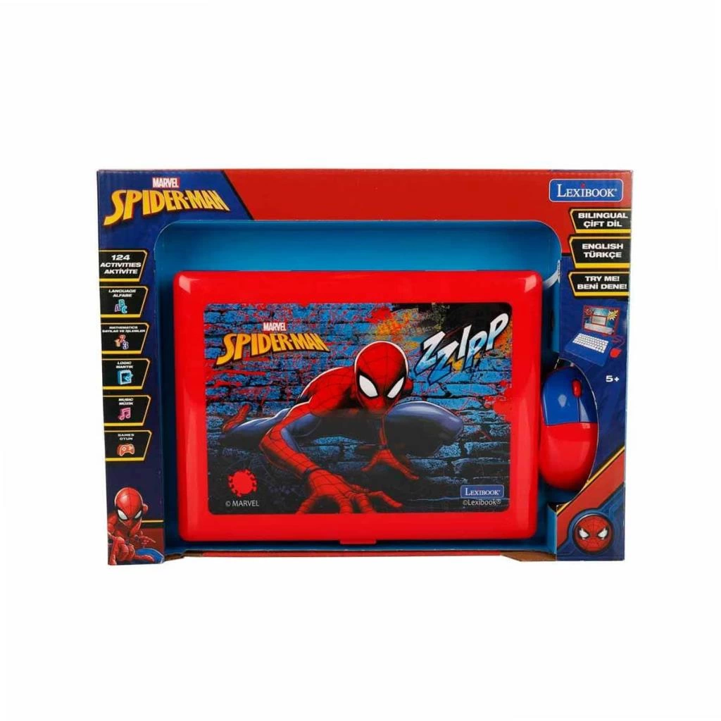 8834 Spiderman İngilizce Türkçe Laptop -Sunman - Görsel 3