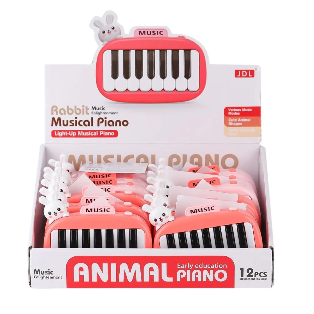 Tavşan temalı ışıklı piyano ile duyusal gelişim ve müzik ilgisi desteklenir - Görsel 3