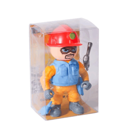 Çocuk 8910-D61 Şehrin İnşaat Gücü Adamlar -Birliktoys