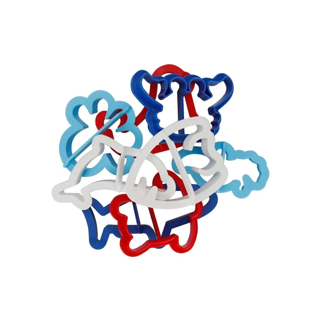 8’li Oyun Hamuru Kalıp Seti Deniz Hayvanları - Görsel 2