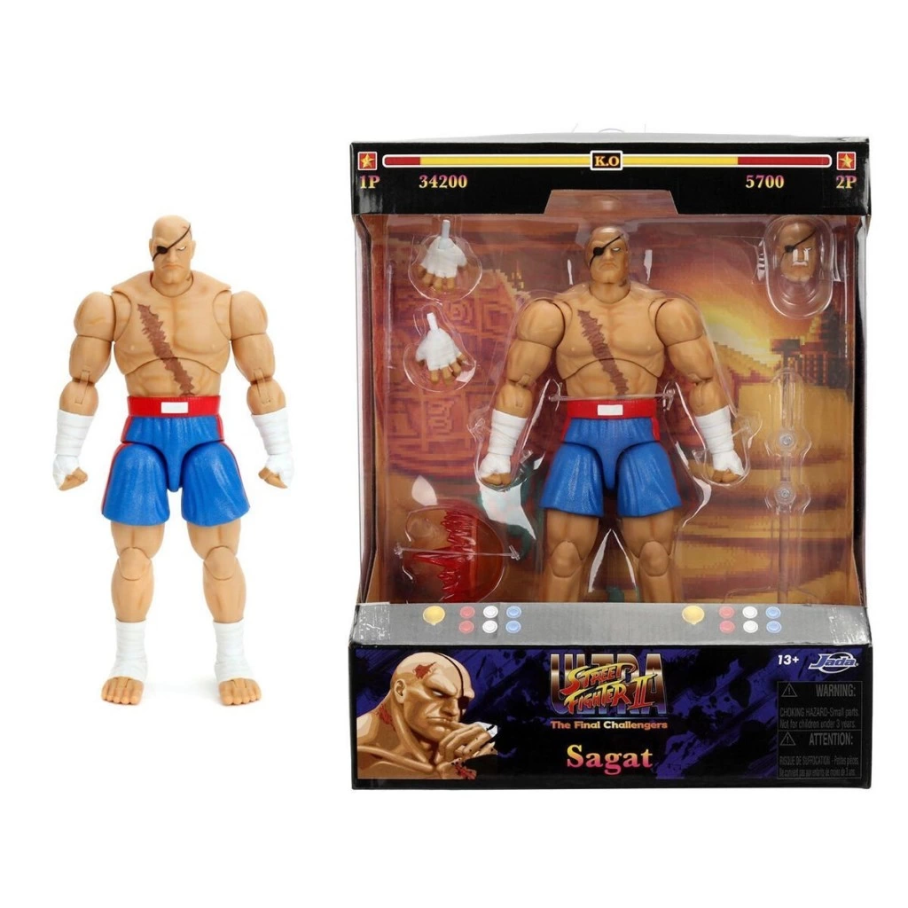 Eğitici Çocuk 9335171314R00 Street Fighter II Sagat 7 5Figure
