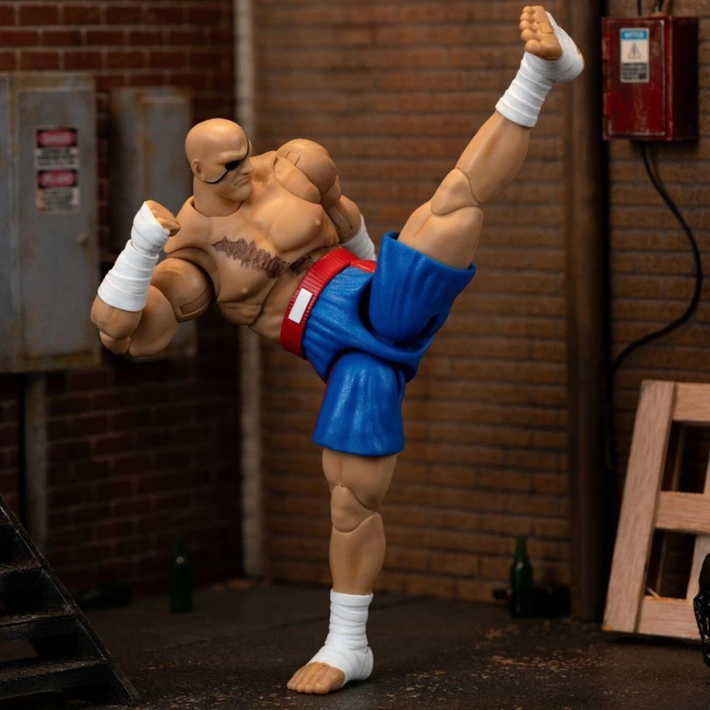 Eğitici Çocuk 9335171314R00 Street Fighter II Sagat 7 5Figure - Görsel 3