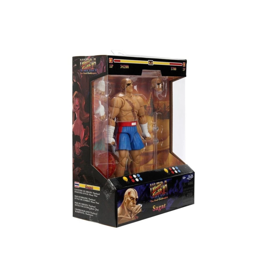 Eğitici Çocuk 9335171314R00 Street Fighter II Sagat 7 5Figure - Görsel 4