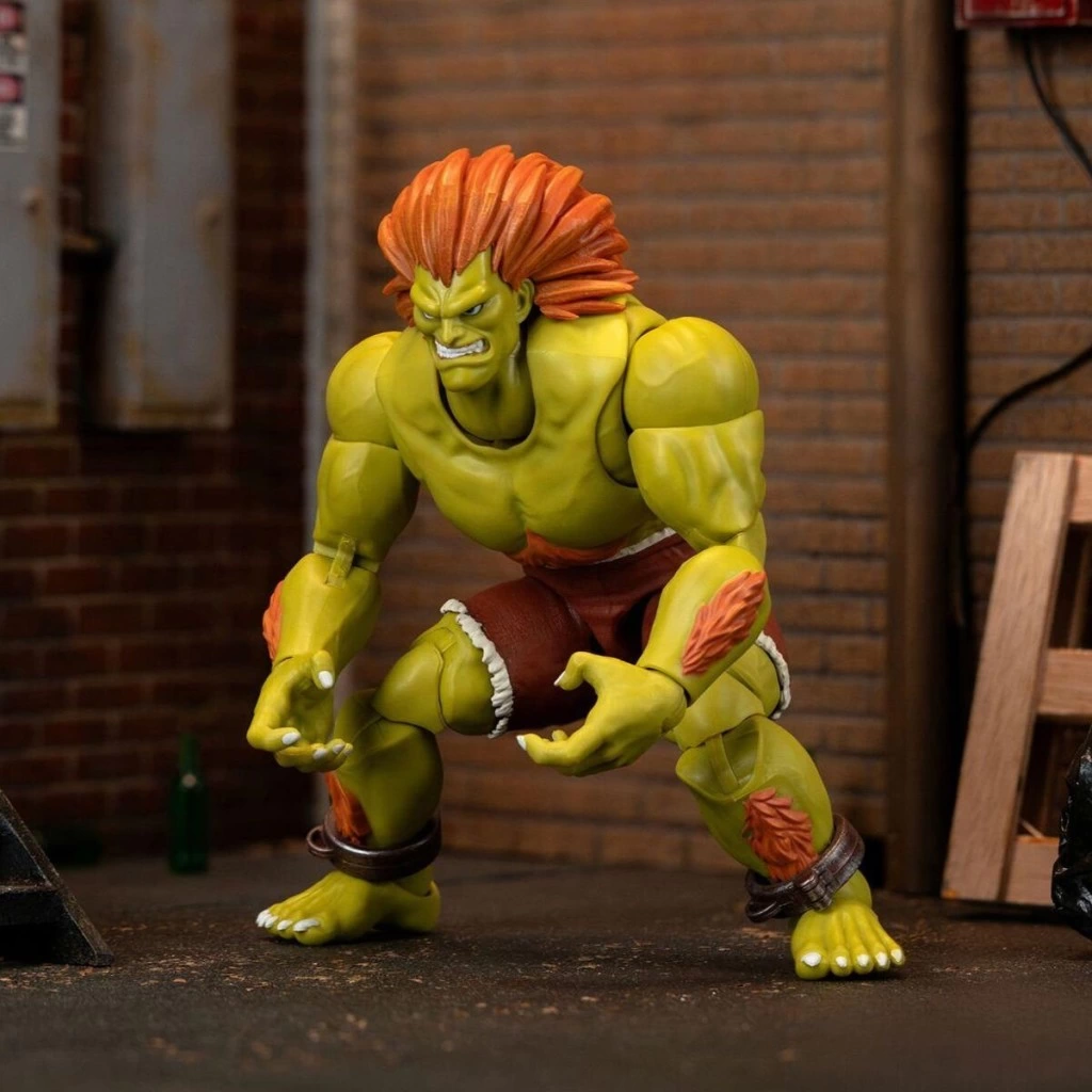 Eğitici Çocuk 9335173314R00 Street Fighter II Blanka 7 5 Figure - Görsel 3