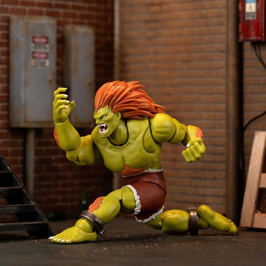 Eğitici Çocuk 9335173314R00 Street Fighter II Blanka 7 5 Figure - Görsel 5