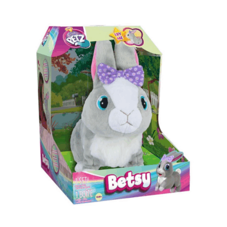 Çocuk 9586 Sesli ve Hareketli Peluş Tavşan Betsy -Sunman