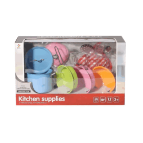 988-C6 Metal Tencere Seti Mutfak Gereçleri -Canem Oyuncak