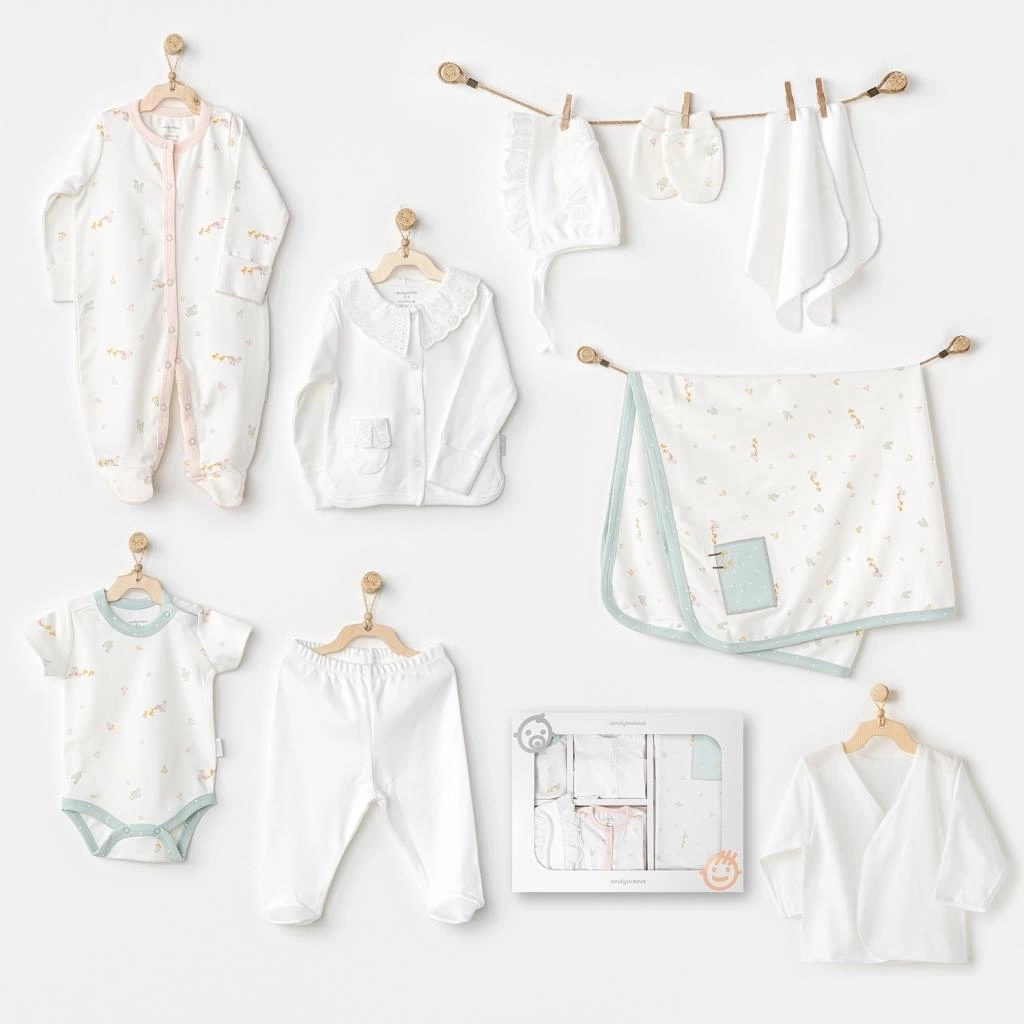 Çocuk AC24581 Newborn Duck 10'Lu Hastane Çıkışı Ekru