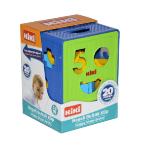 Çocuk AE-1210 Kiki, 20 Parça Neşeli Bultak Küp / 0-3 yaş