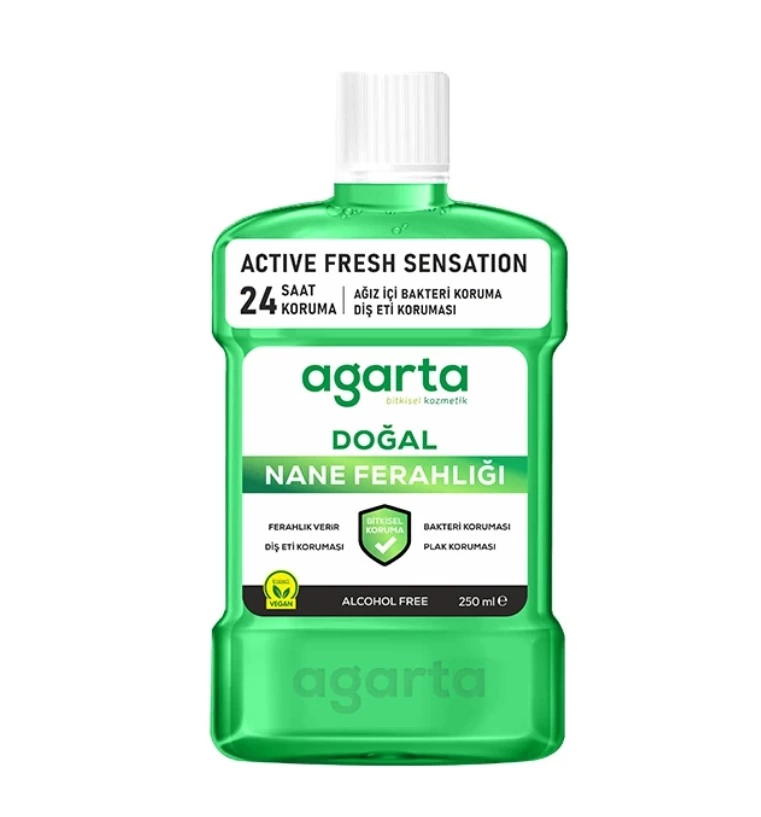 Eğitici Oyuncak Agarta Doğal Ağız Bakım Suyu 250 ml Nane Özlü
