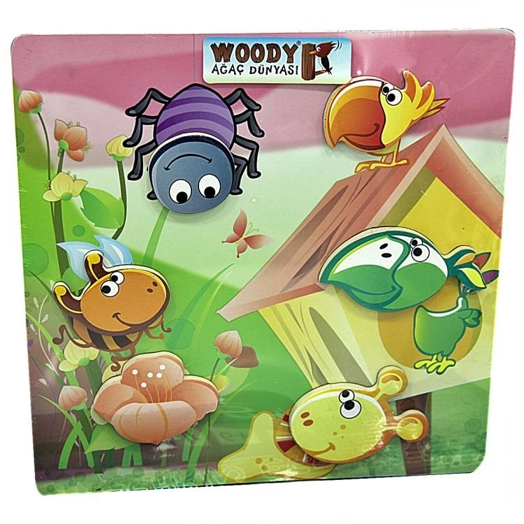 Ahşap Cırt Cırt Kafalar Bultak - Görsel 2