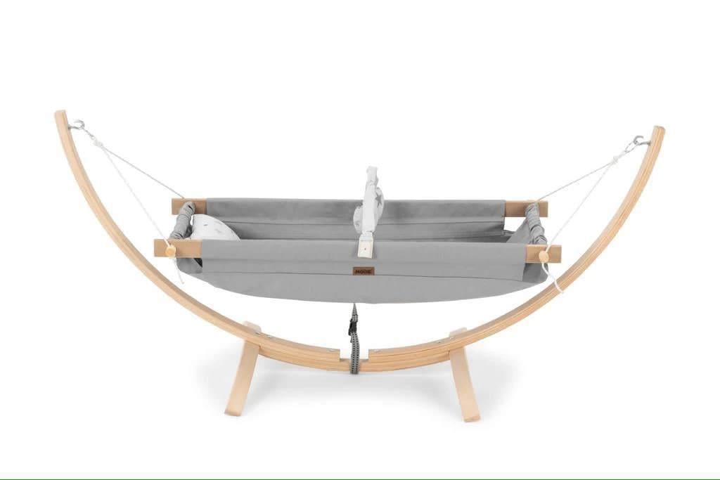 Eğitici Oyuncak Ahşap Moon Ay Hamak Gri - Görsel 2