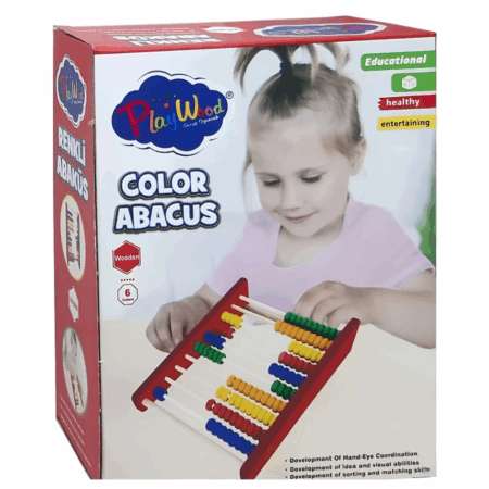 Çocuk Ahşap Renkli Abaküs ONY-399