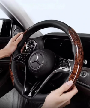 Eğitici Oyuncak Ahşap Tasarımlı Direksiyon Simidi Koruma Kılıfı 2 li