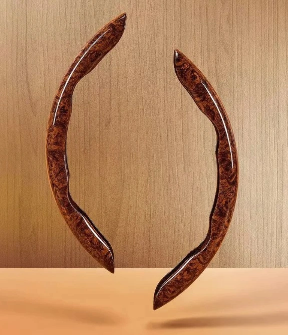 Eğitici Oyuncak Ahşap Tasarımlı Direksiyon Simidi Koruma Kılıfı 2 li - Görsel 4