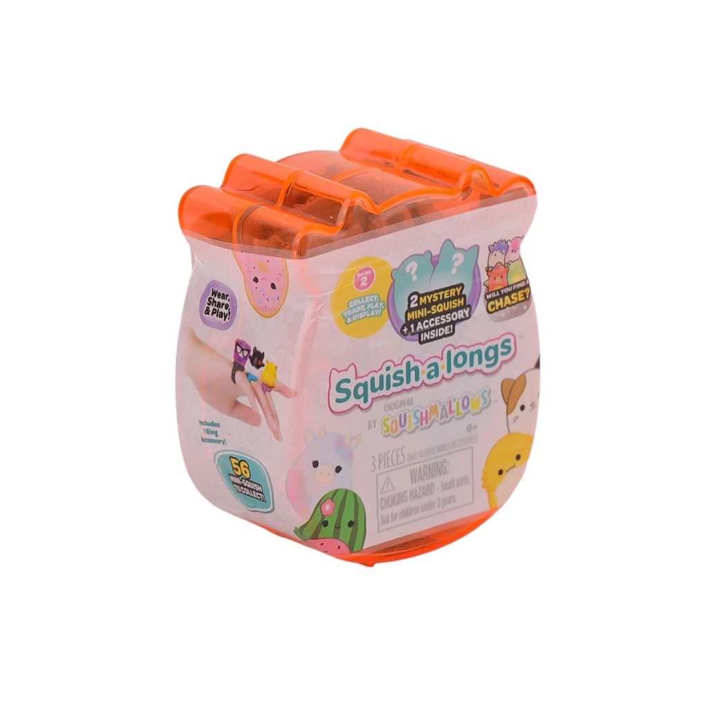 Eğitici Çocuk AL0001 Squish a longs 2 Figür + Yüzük Sürpriz Paket Seri 2 - Görsel 3
