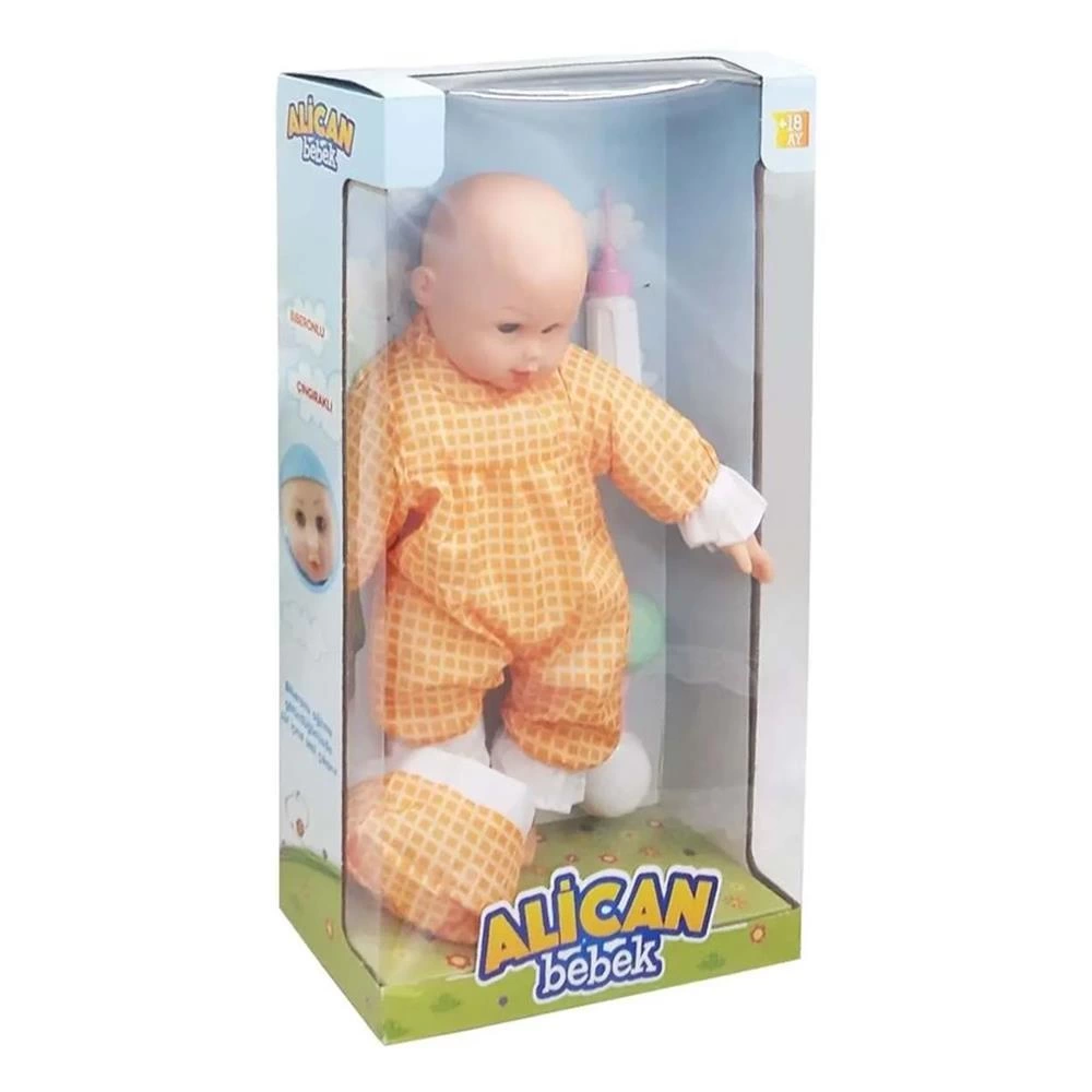 Alican Bebek Yumuşak Oyuncak Çocuklar İçin Eğlenceli Arkadaş - Görsel 2