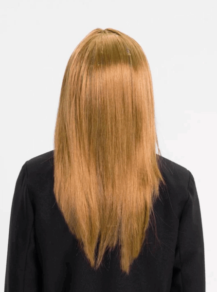 Altın Renk Uzun Parti Peruğu - Kostüm ve Eğlence İçin İdeal