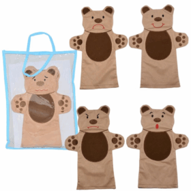 Çocuk AND-5005 Yüz İfadeleri Kukla Seti 6'Lı -Anadolu